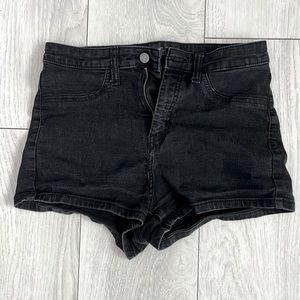 Black High-waisted Shorts, Wild Fable Brand, Size 10, Black Jean Shorts
